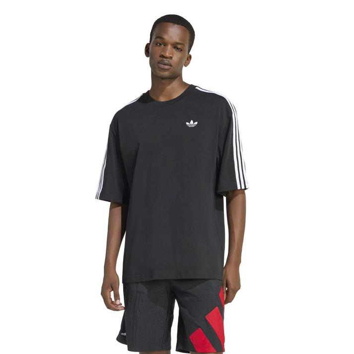 adidas �V���[�g�X���[�u BLACK