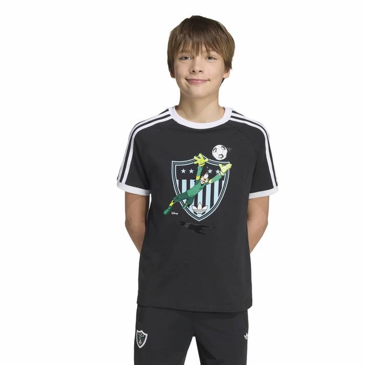 adidas �V���[�g�X���[�u BLACK/WHITE