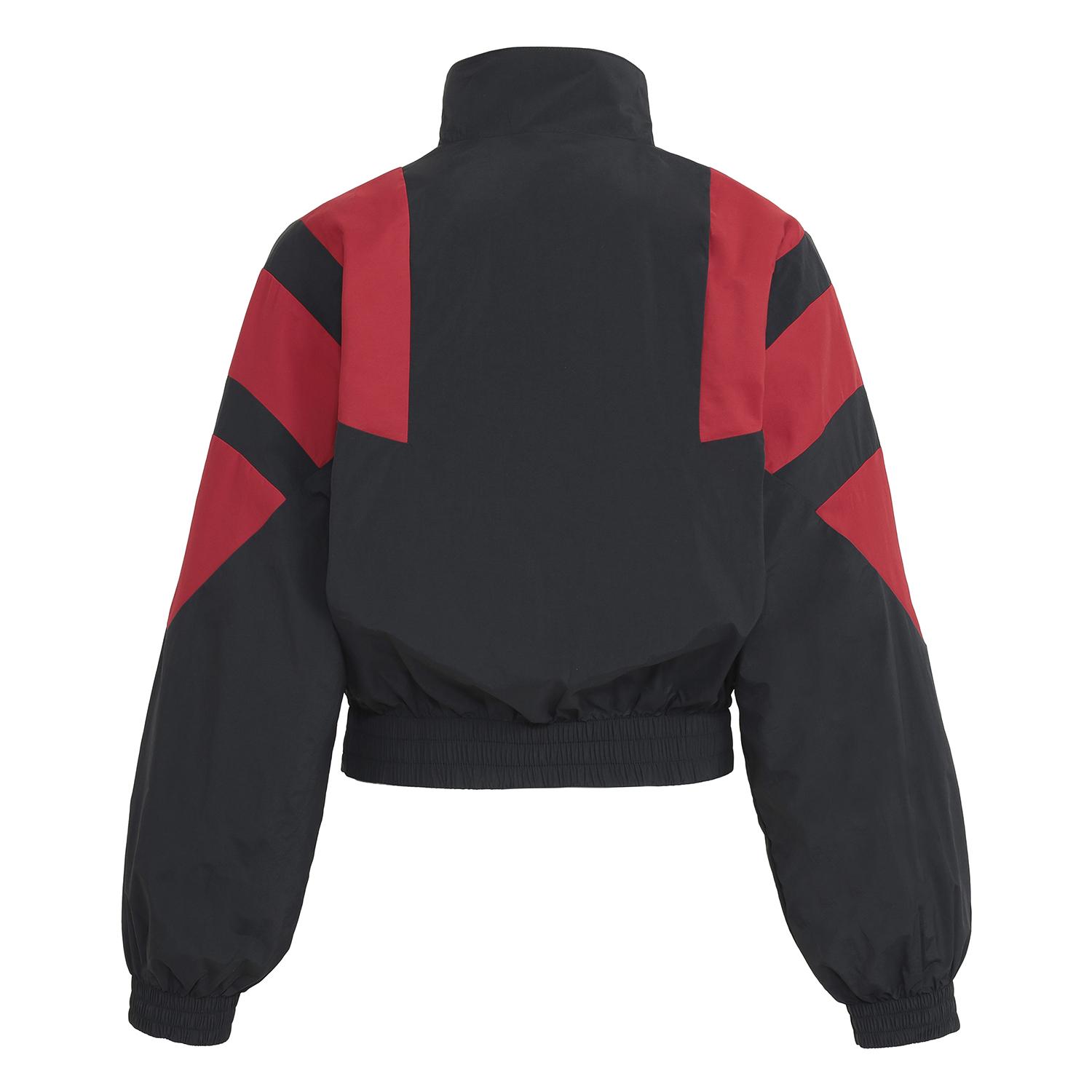 adidas 赤黒 レオタード レディース 【adidas】 アディダス W BLOCKED WASHED ZIPPED TT