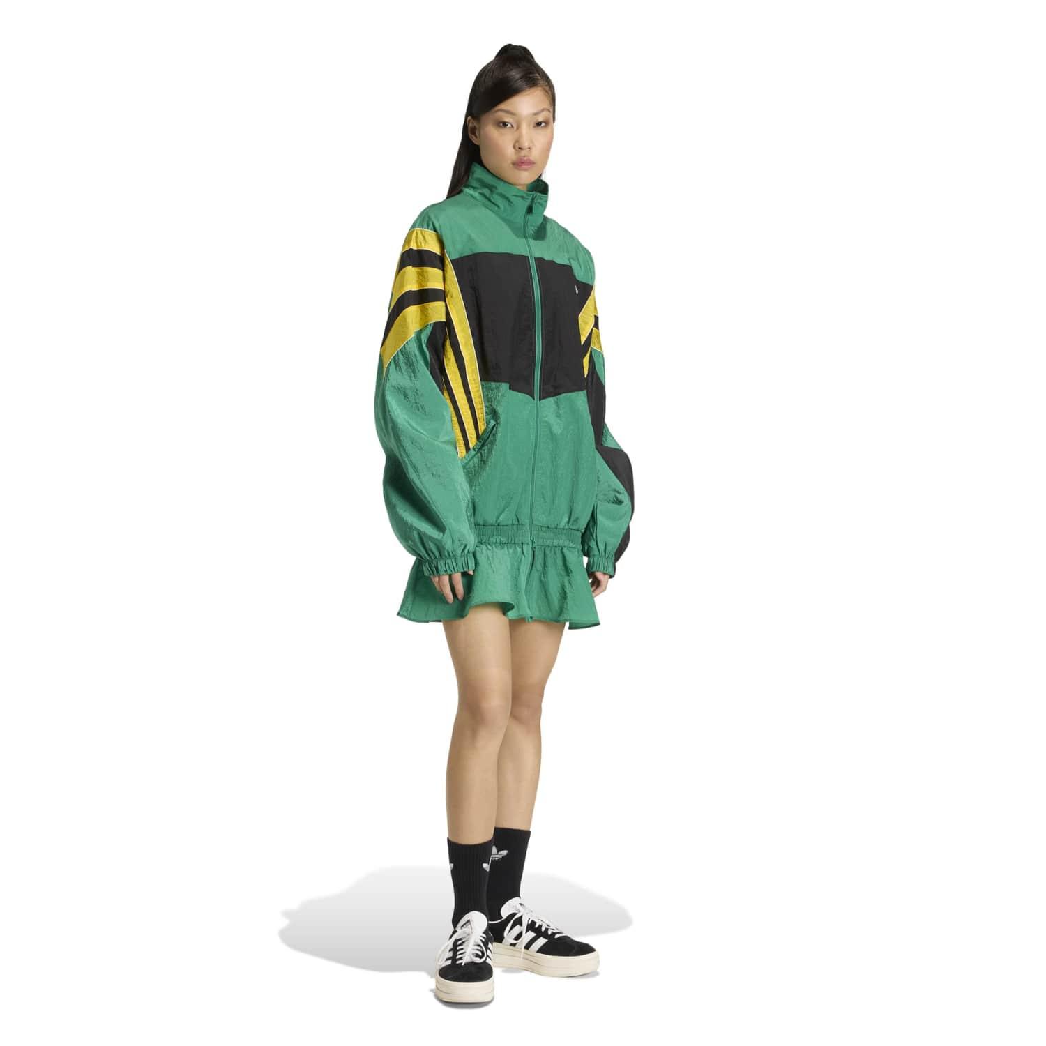 レディース 【adidas】 アディダス W SANTIAGO WOVEN TRACKTOP
