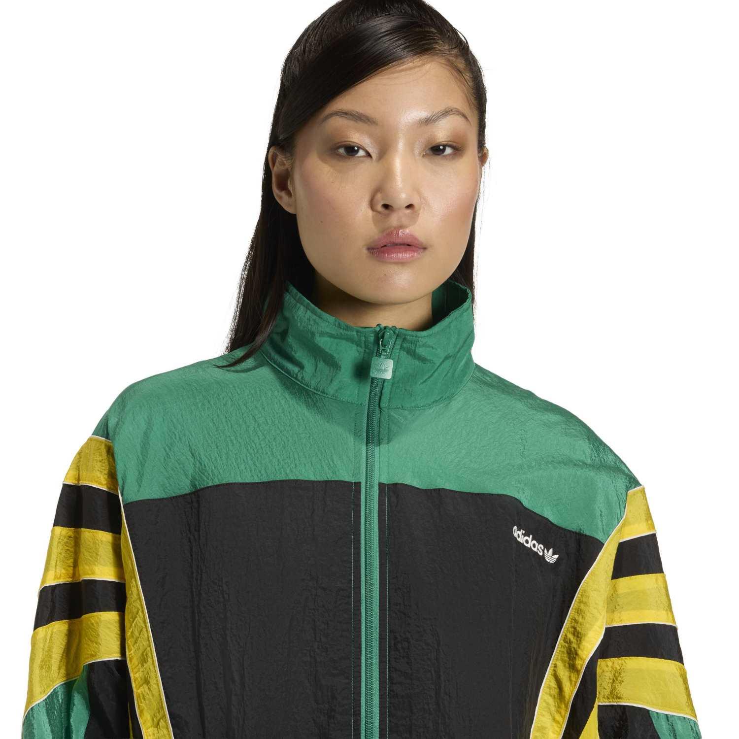 レディース 【adidas】 アディダス W SANTIAGO WOVEN TRACKTOP
