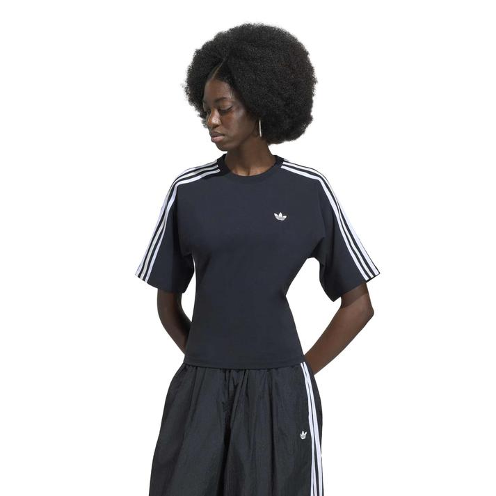 adidas �V���[�g�X���[�u BLACK