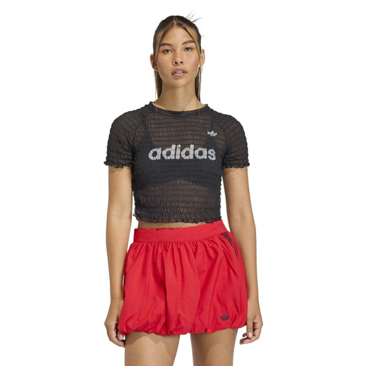 adidas �V���[�g�X���[�u BLACK