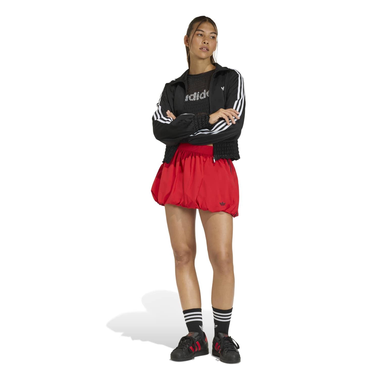 レディース 【adidas】 アディダス W SMOCKED FIREBIRD TRACKTOP