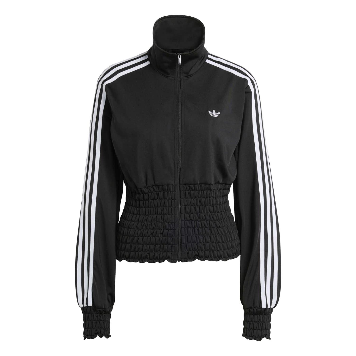 レディース 【adidas】 アディダス W SMOCKED FIREBIRD TRACKTOP