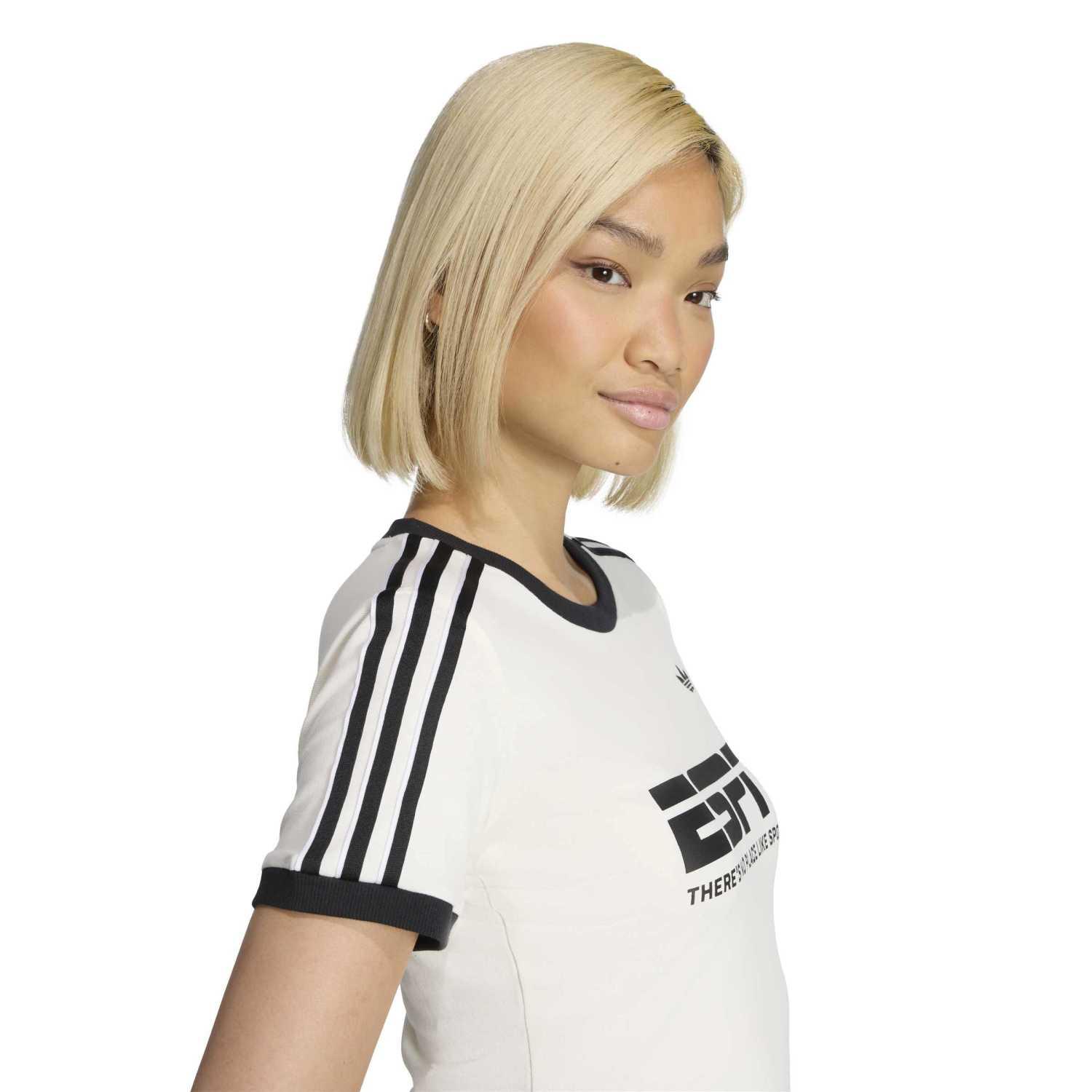 たたん　COREFIT3点セット レディース 【adidas】 アディダス W COTTON CALI TEE WITH SPONSOR