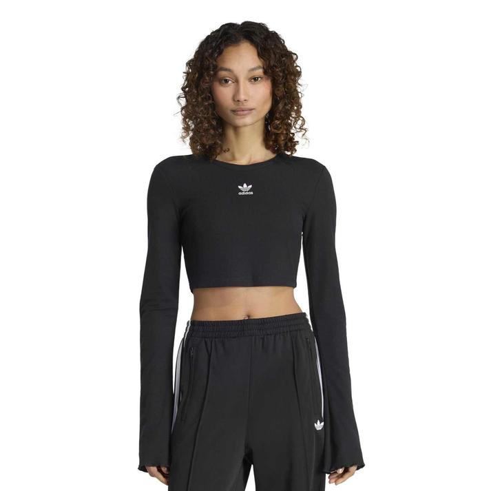 adidas �����O�X���[�u BLACK