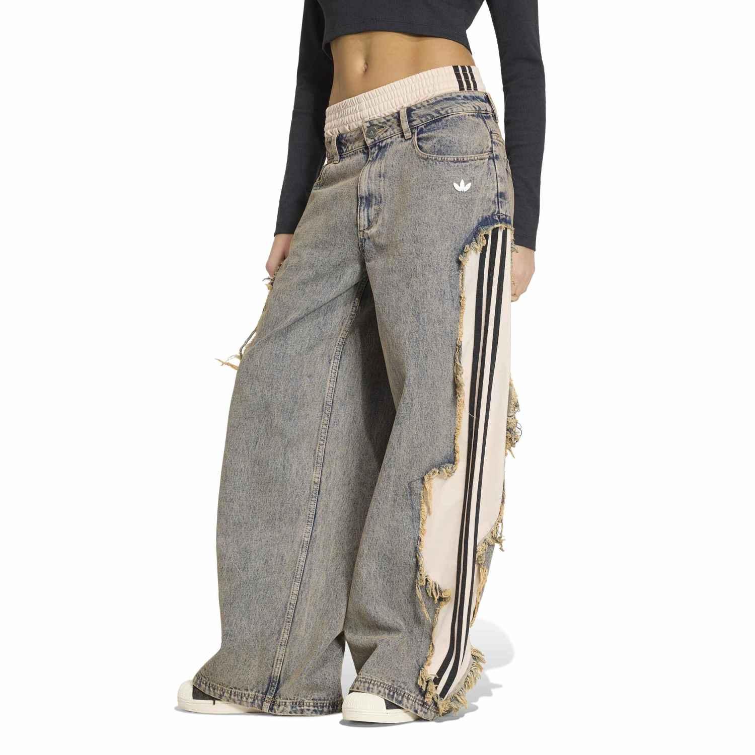 【adidas】carry-on-baggage デニムパンツ レディース 【adidas】 アディダス W DECON DENIM PT(ADILENIUM