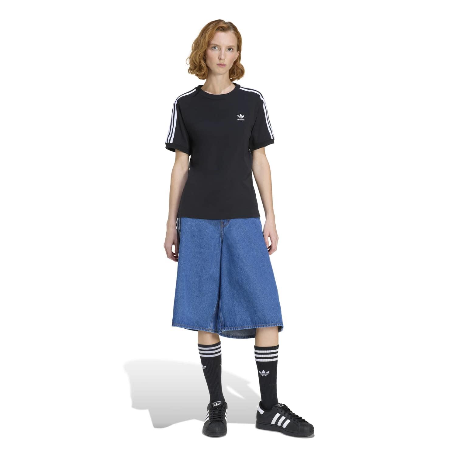 レディース 【adidas】 アディダス W FIREBIRD DENIM JORTS ショート