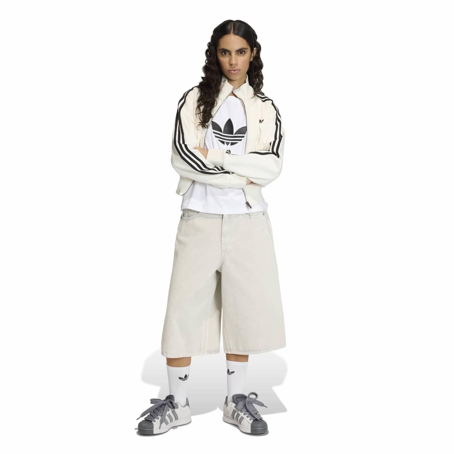 上下セット レディース 【adidas】 アディダス W FIREBIRD DENIM TRACKTOP
