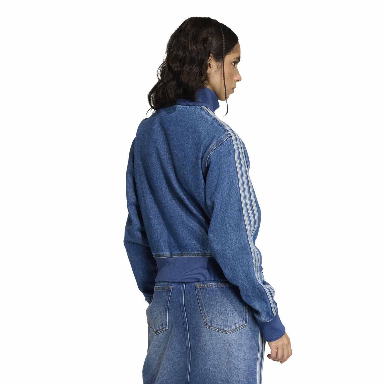 レディース 【adidas】 アディダス W FIREBIRD DENIM TRACKTOP