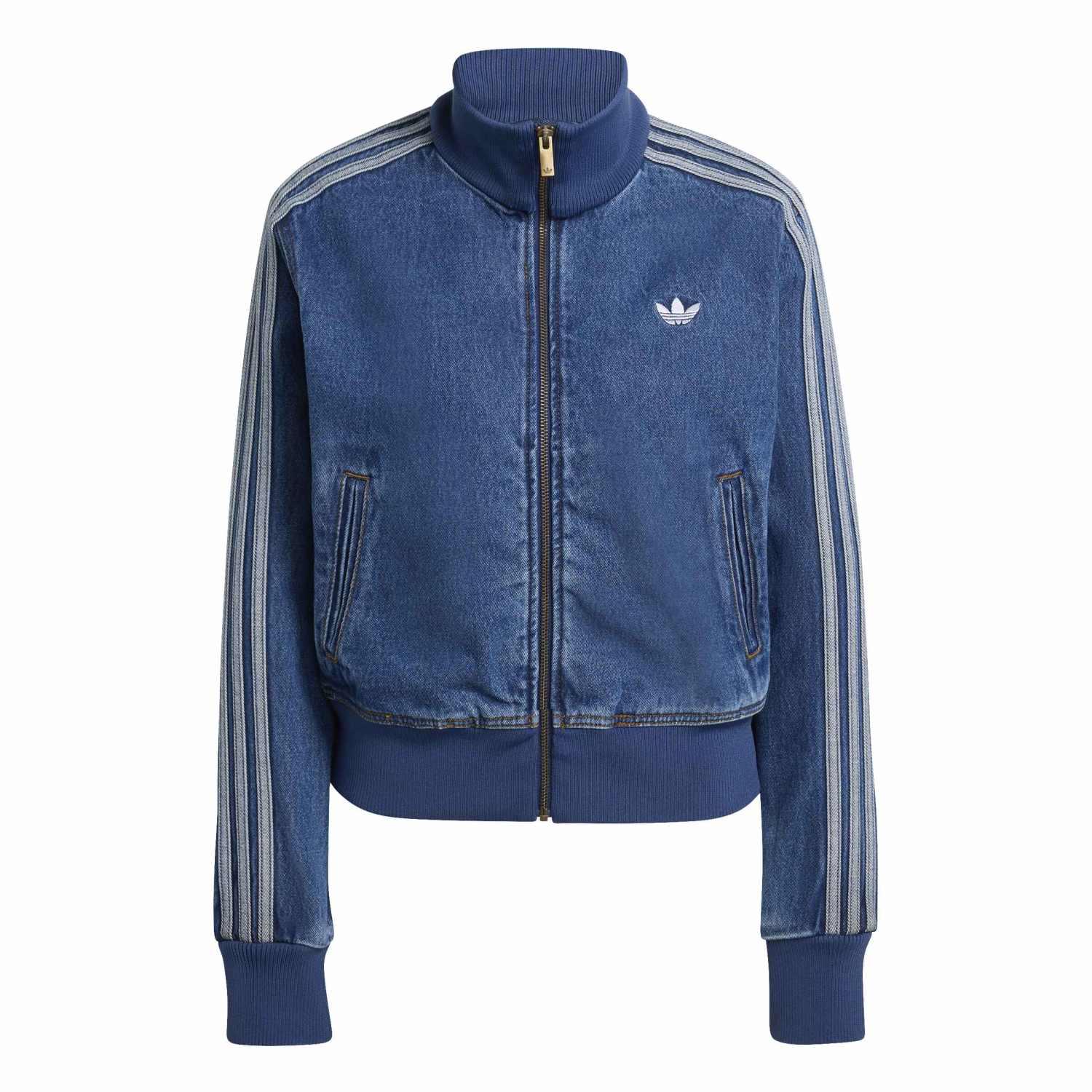 レディース 【adidas】 アディダス W FIREBIRD DENIM TRACKTOP