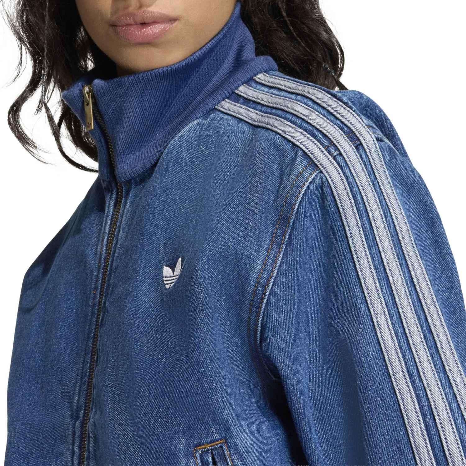 レディース 【adidas】 アディダス W FIREBIRD DENIM TRACKTOP