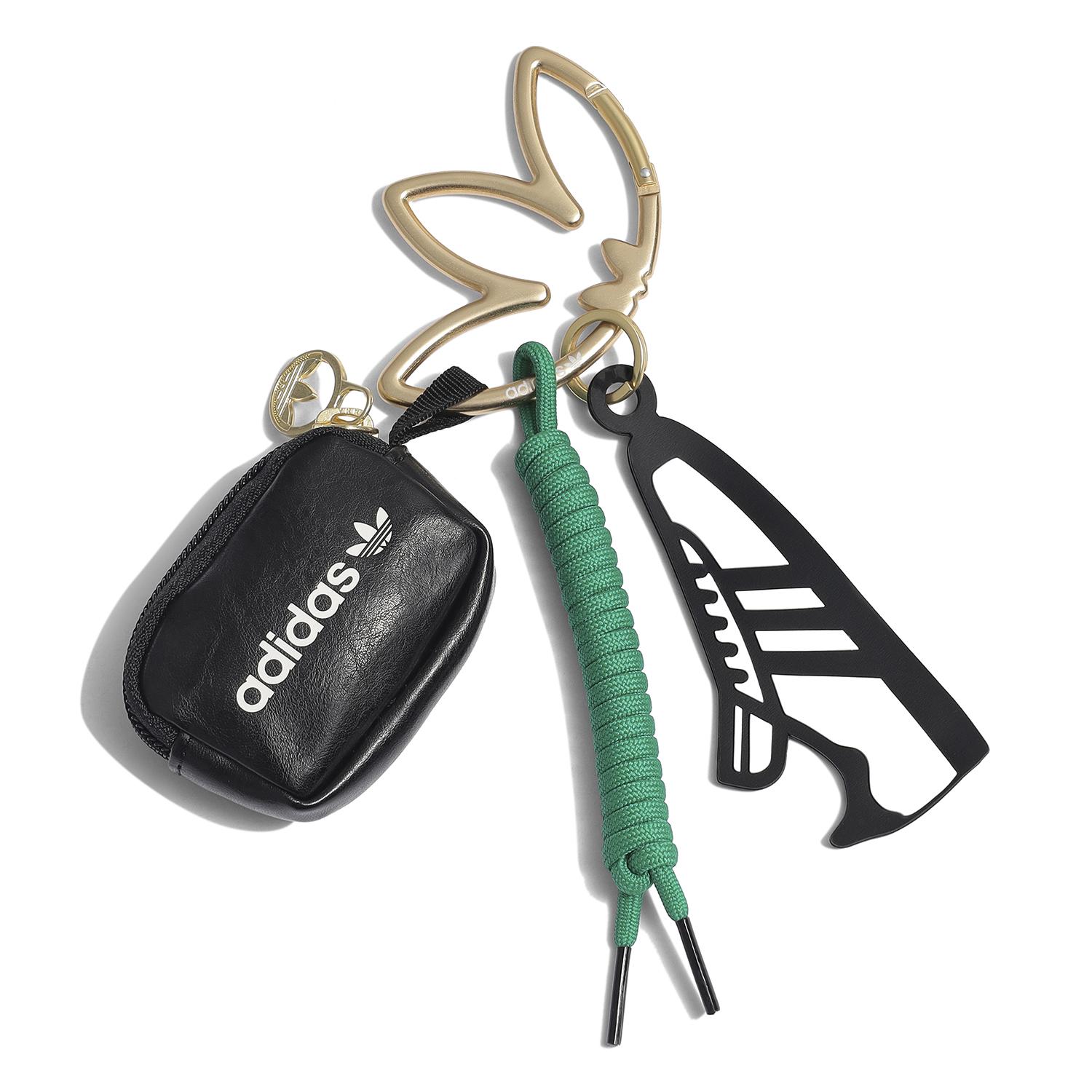 adidas】 アディダス U KEY CHAIN キーチェーン KE2333 GOLD/EQTY/SRED