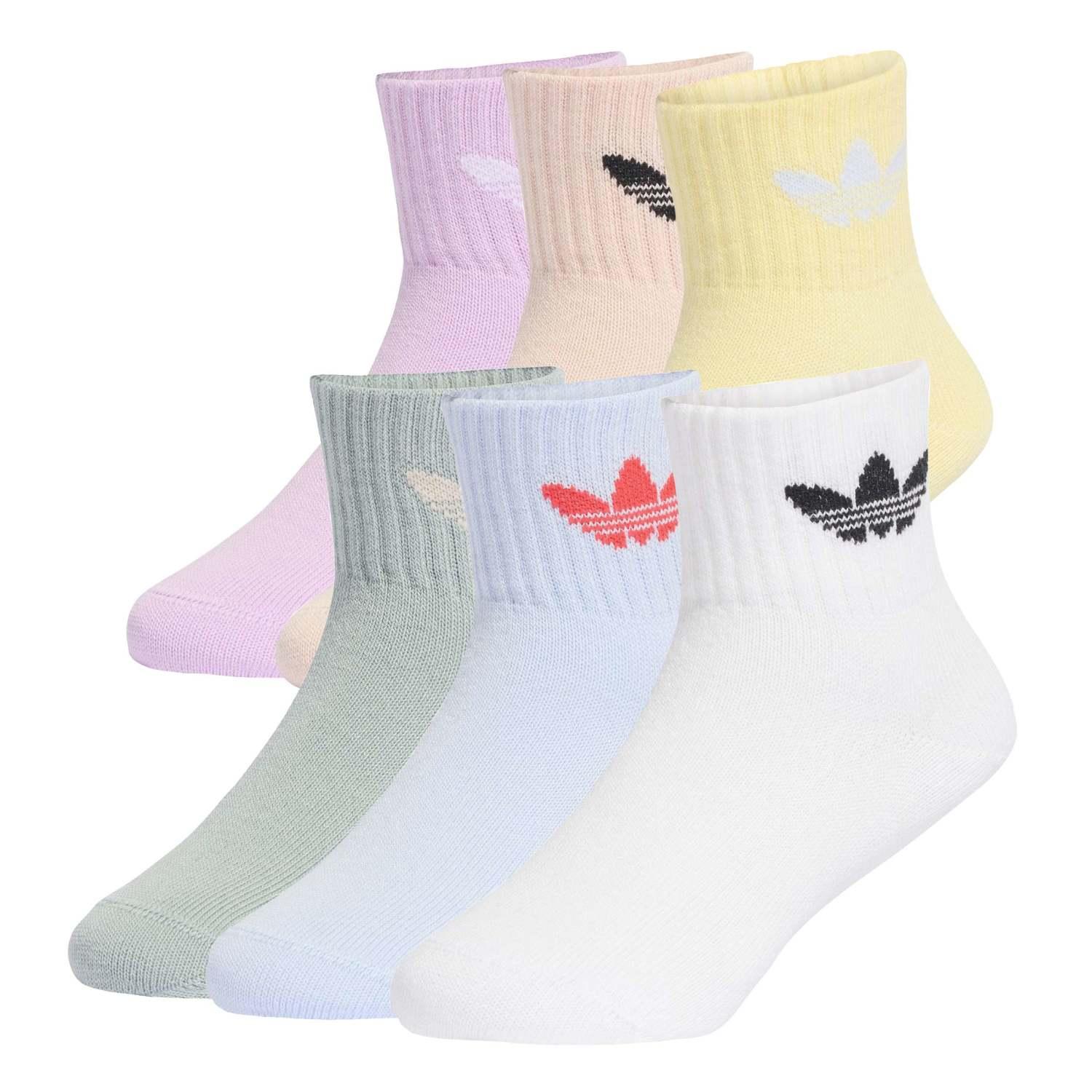 キッズ 【adidas】 アディダス K ANKLE SOCK 6P 6P ソックス KC7916