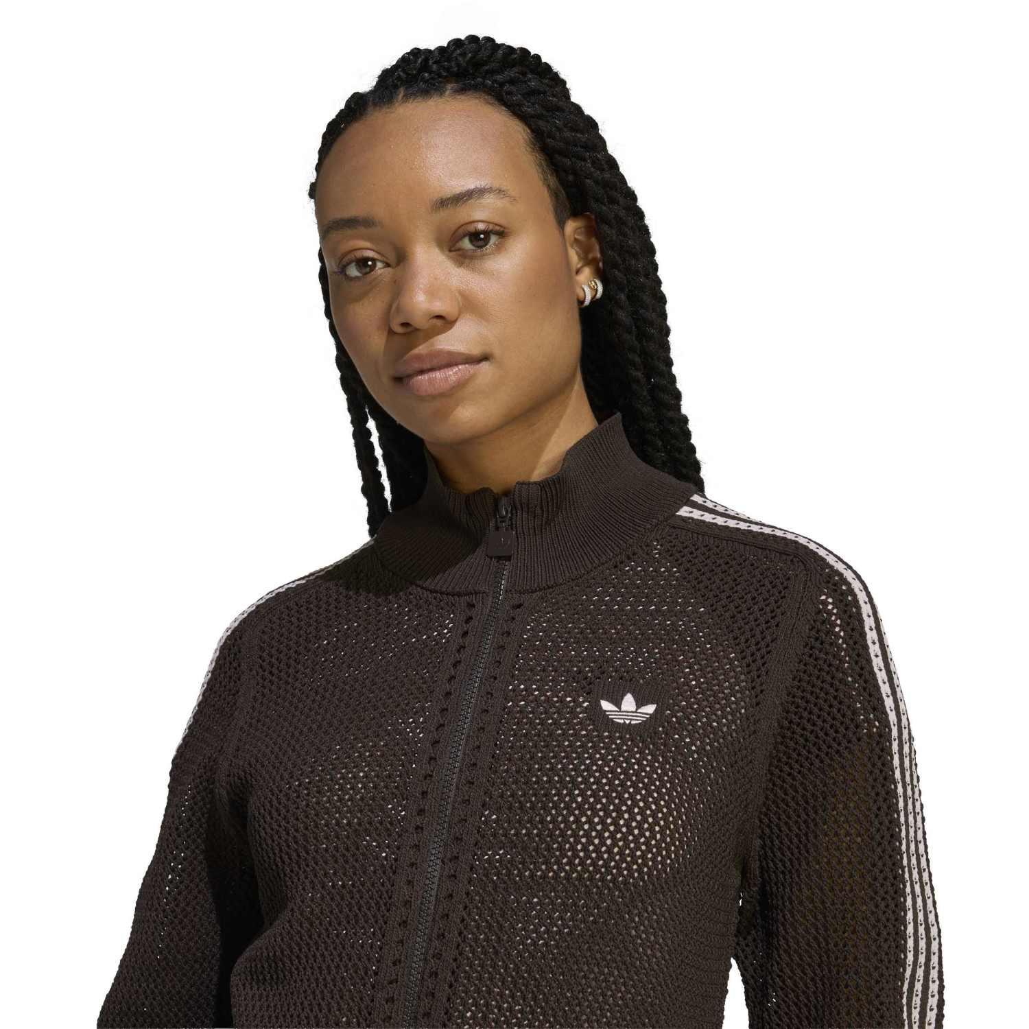 レディース 【adidas】 アディダス W KNIT CROCHET FBIRD TT アウター