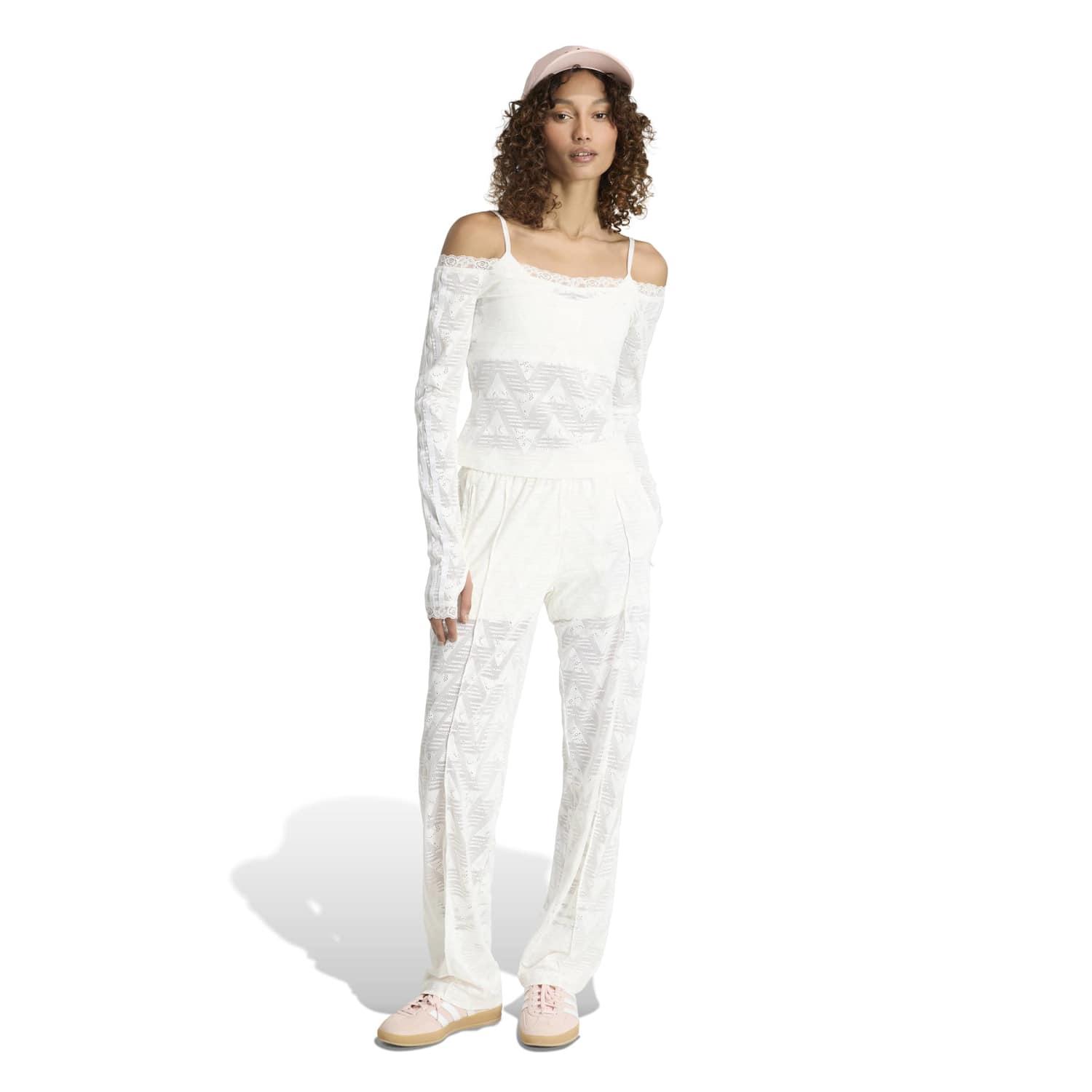 レディース 【adidas】 アディダス W LACE BARDOT LS ロングスリーブ