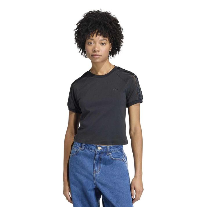 adidas �V���[�g�X���[�u BLACK