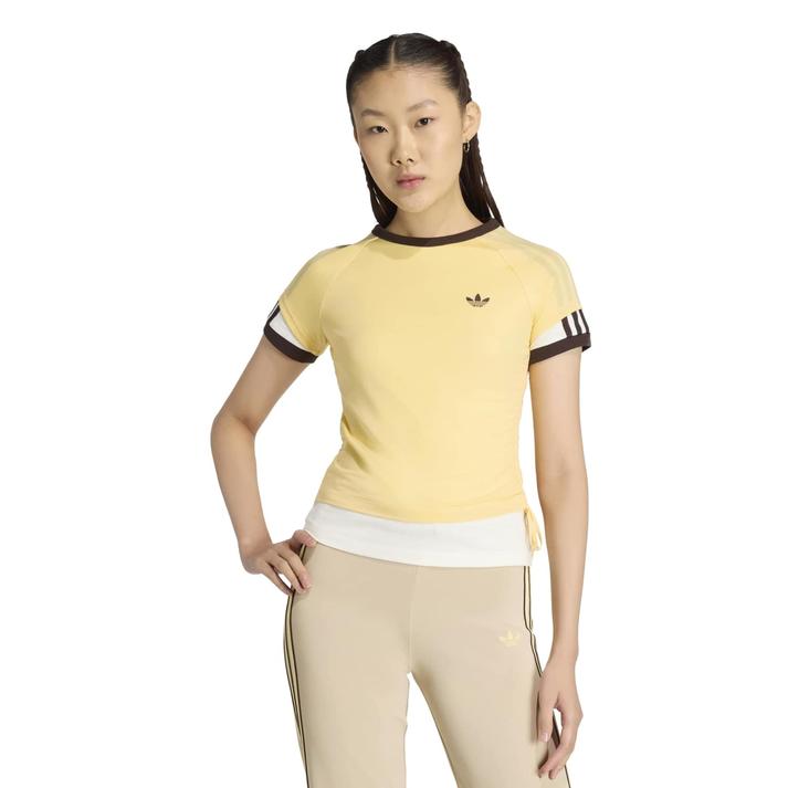 adidas �V���[�g�X���[�u ORANGE/OFFWT