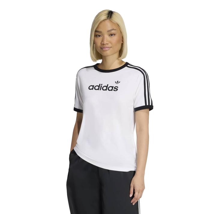 adidas �V���[�g�X���[�u WHITE/BLACK