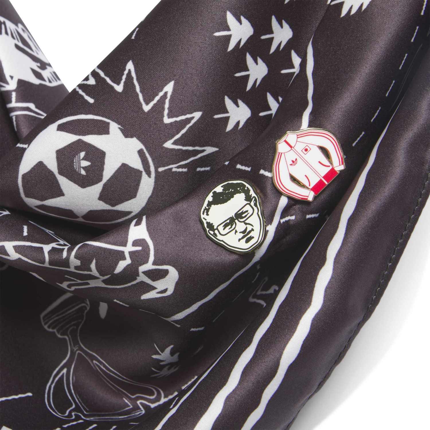 adidas】 アディダス U MR PIN&SCARF ピン&スカーフ KR3677 BLACK