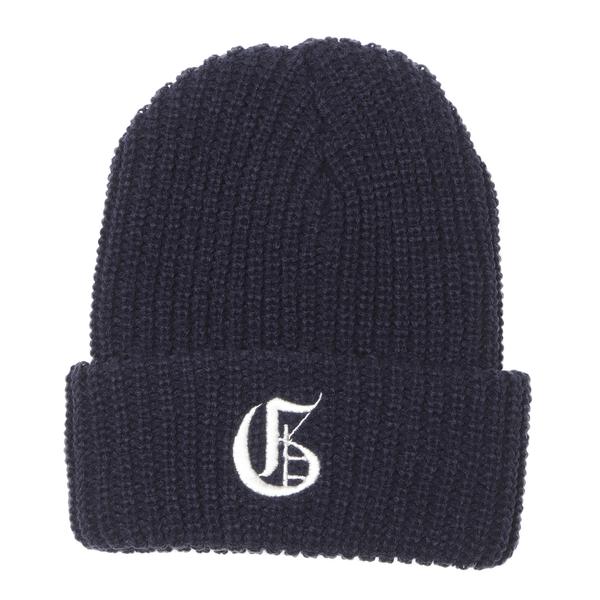 COOPERSTOWN リブニットキャップ ブラック FREE