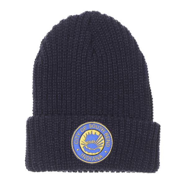 COOPERSTOWN リブニットキャップ ブルー FREE