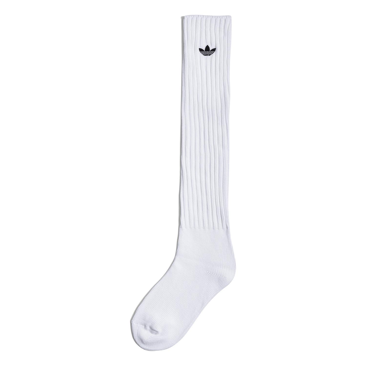 adidas】 アディダス U RIB SOCKS 1P リブソックス KS4815 WHITE | ABC