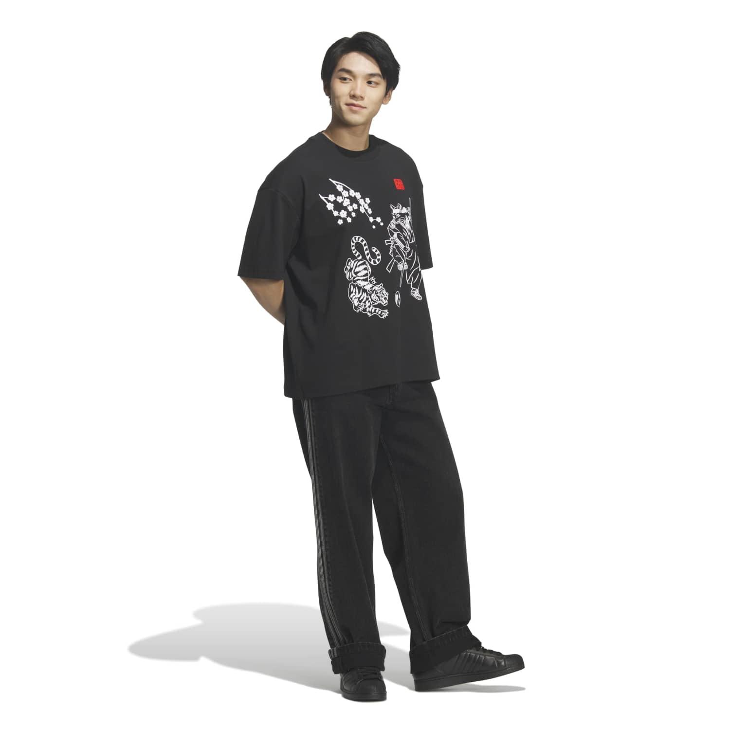 adidas】 アディダス U SAMURAI TEE ショートスリーブ KS3315 BLACK