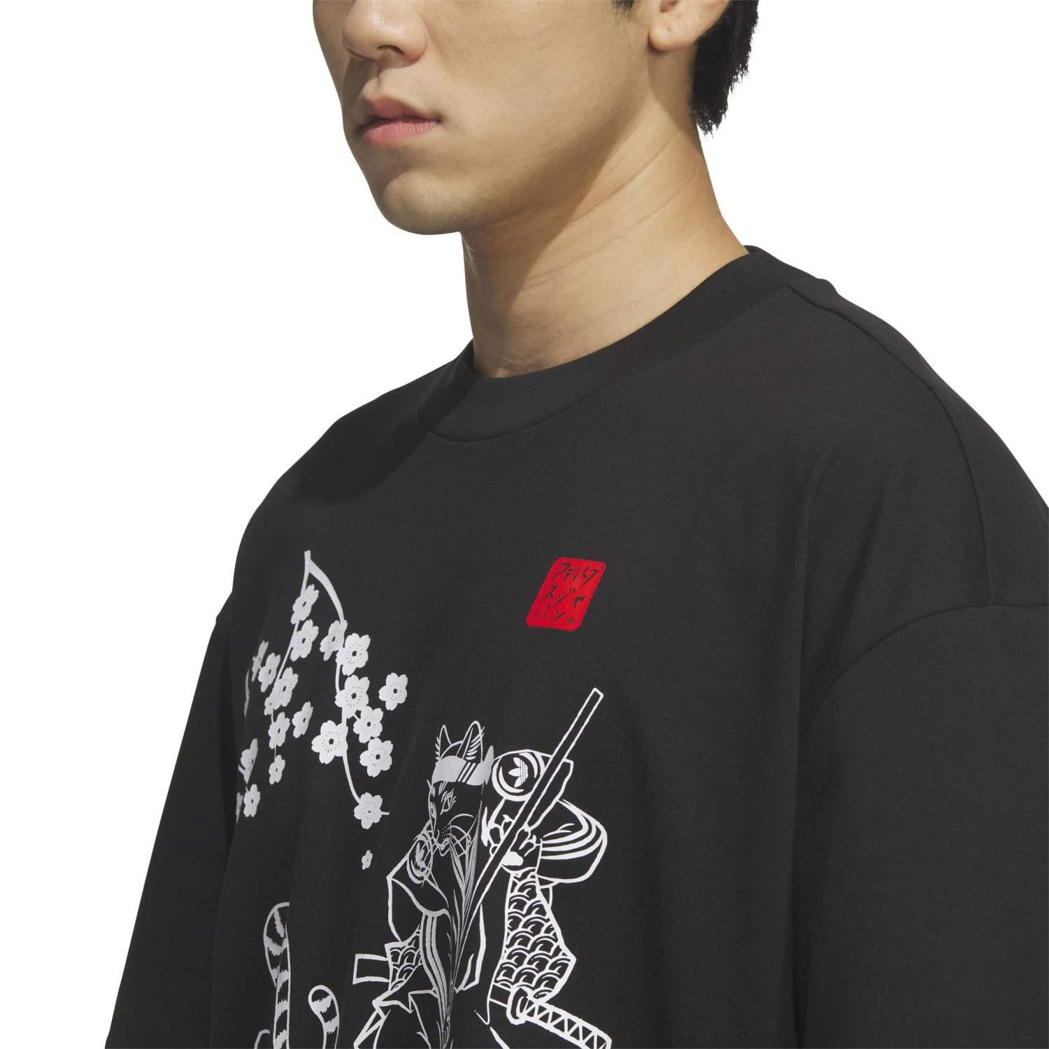 adidas】 アディダス U SAMURAI TEE ショートスリーブ KS3315 BLACK