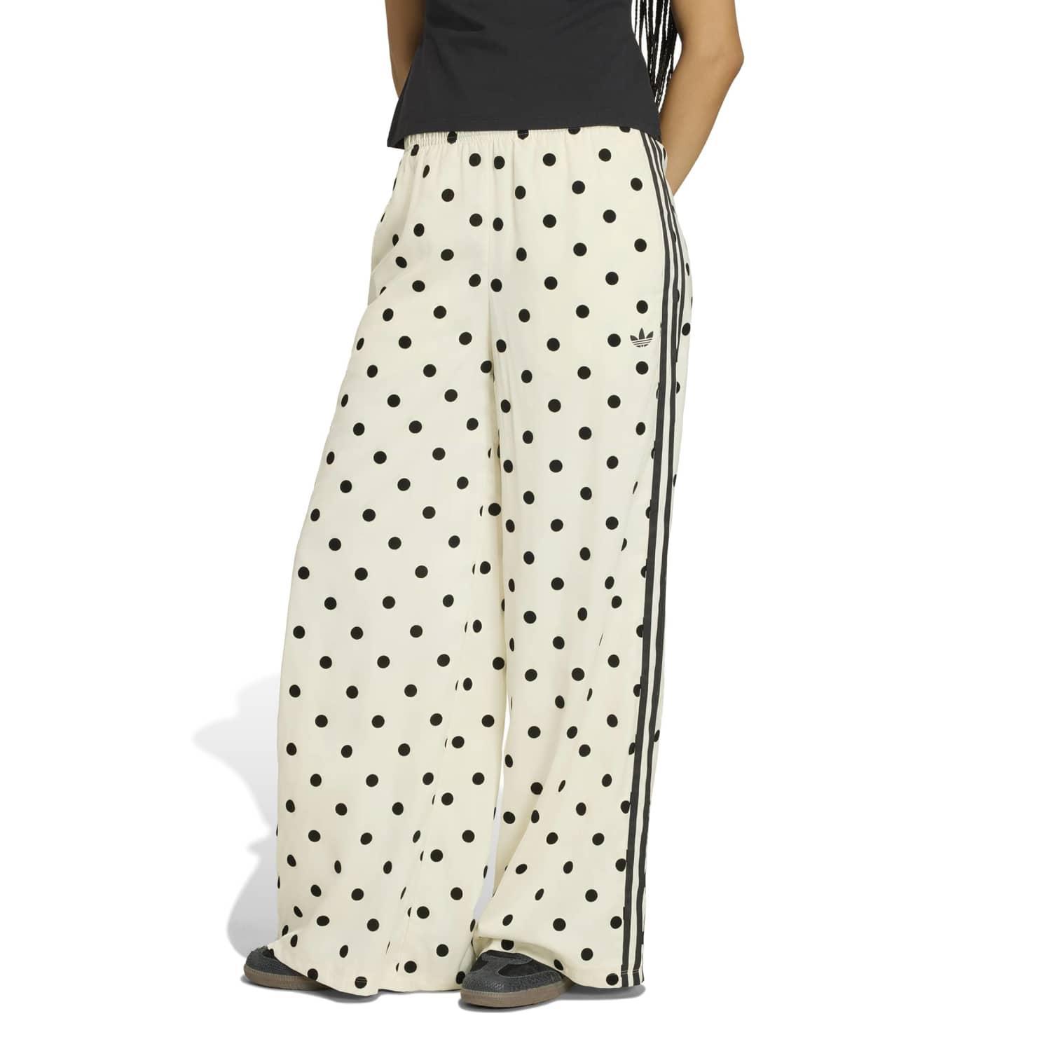 レディース 【adidas】 アディダス W WIDE LEG PANTS(POLKADOTS