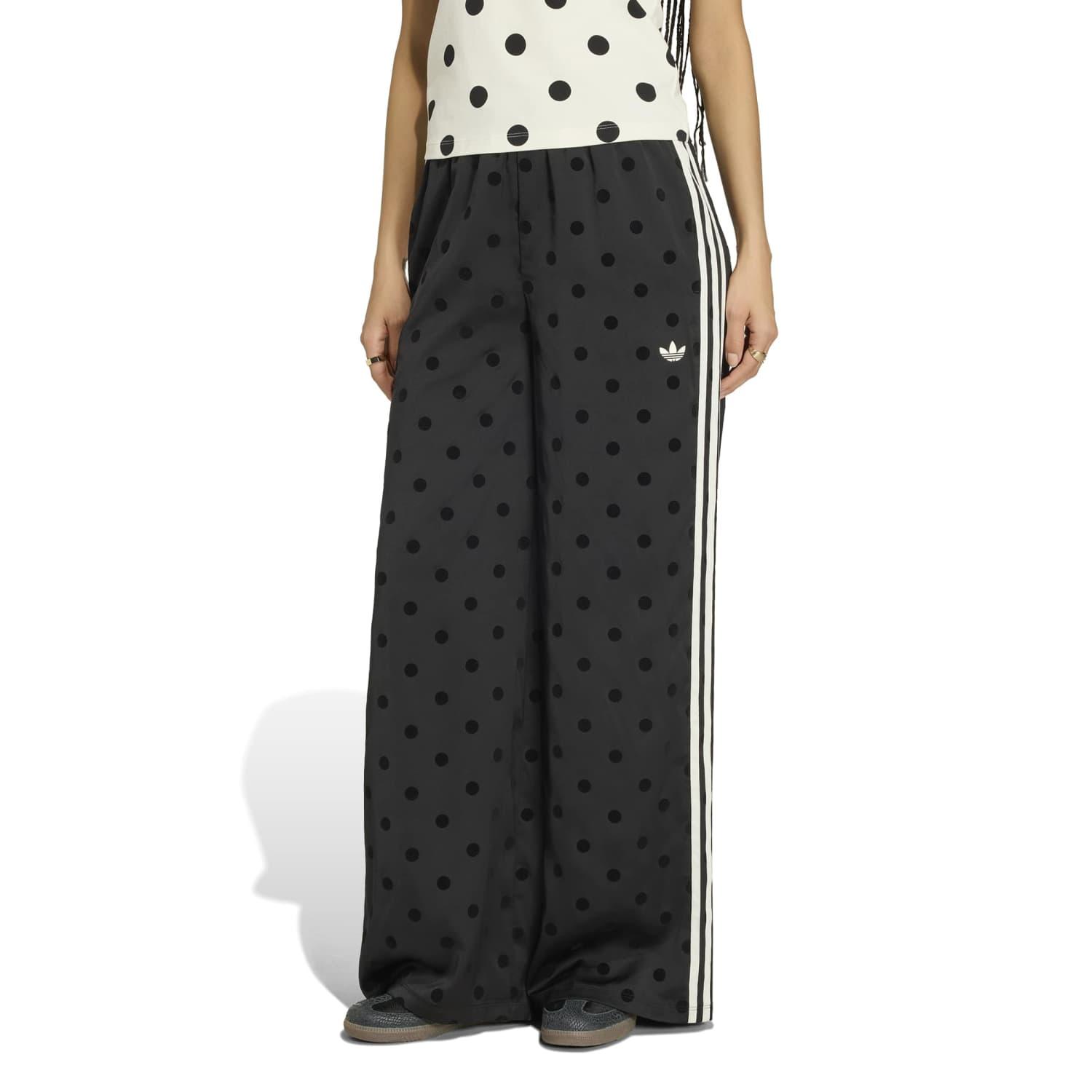 レディース 【adidas】 アディダス W WIDE LEG PANTS(POLKADOTS