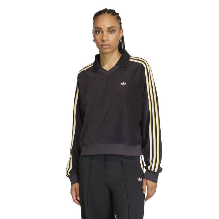 adidas �����O�X���[�u BLACK