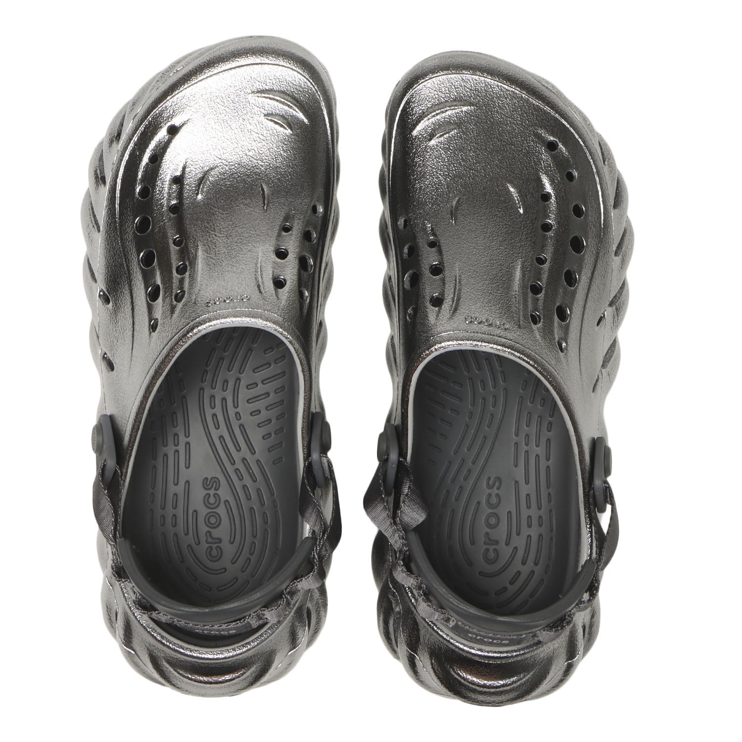 crocs】 クロックス ECHO CLOG METAL SPORT エコークロッグメタル
