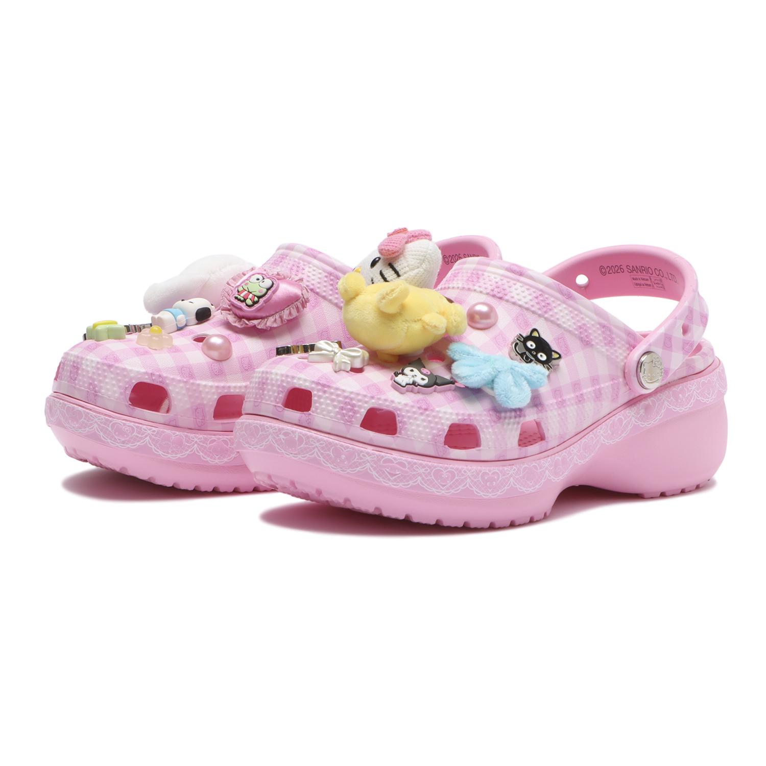 crocs】 クロックス HKF CLS PLATFORM CLOG HKF クラシック