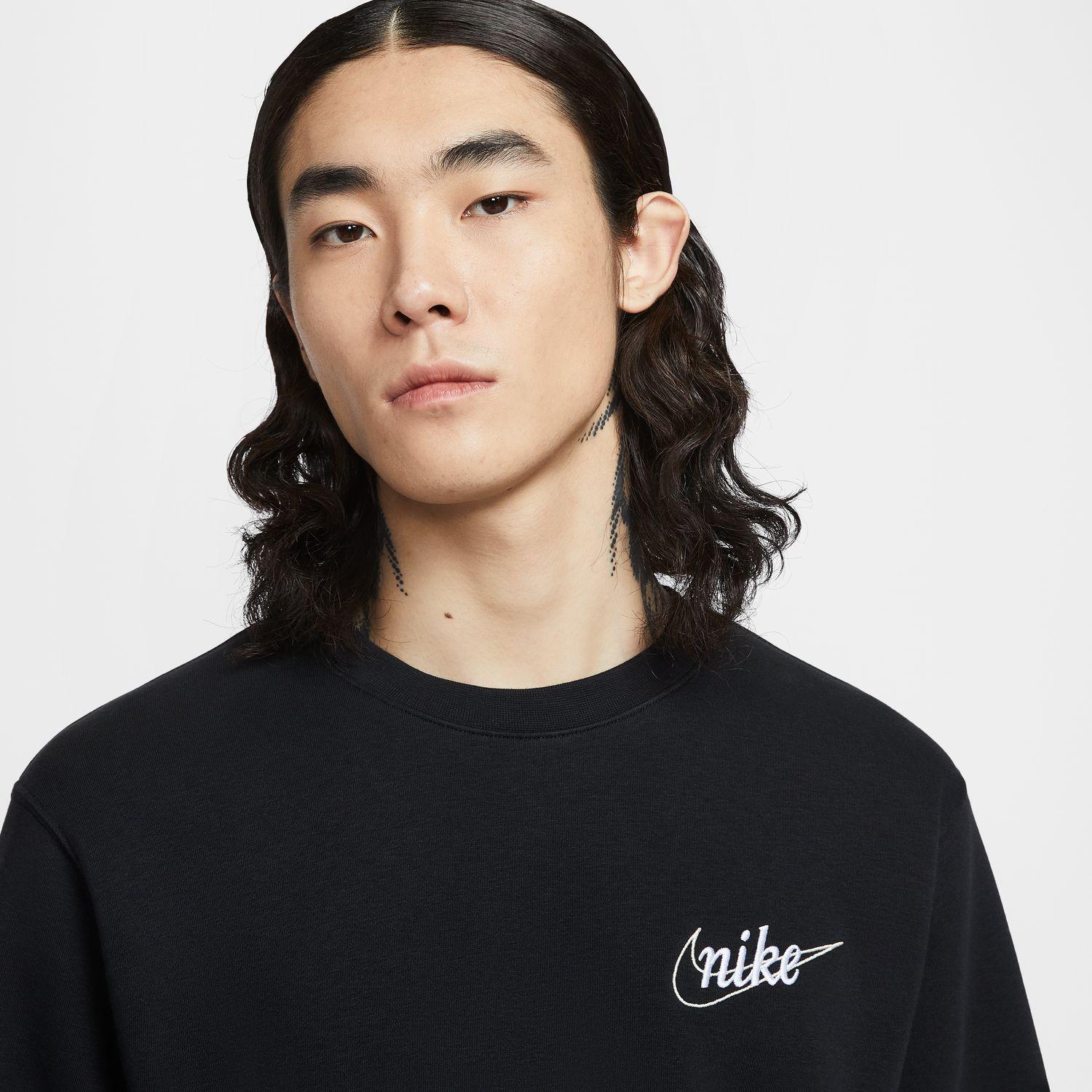 NIKE】 ナイキ M CLUB BB CREW CTB スウェット クルー IF0680 010BLACK