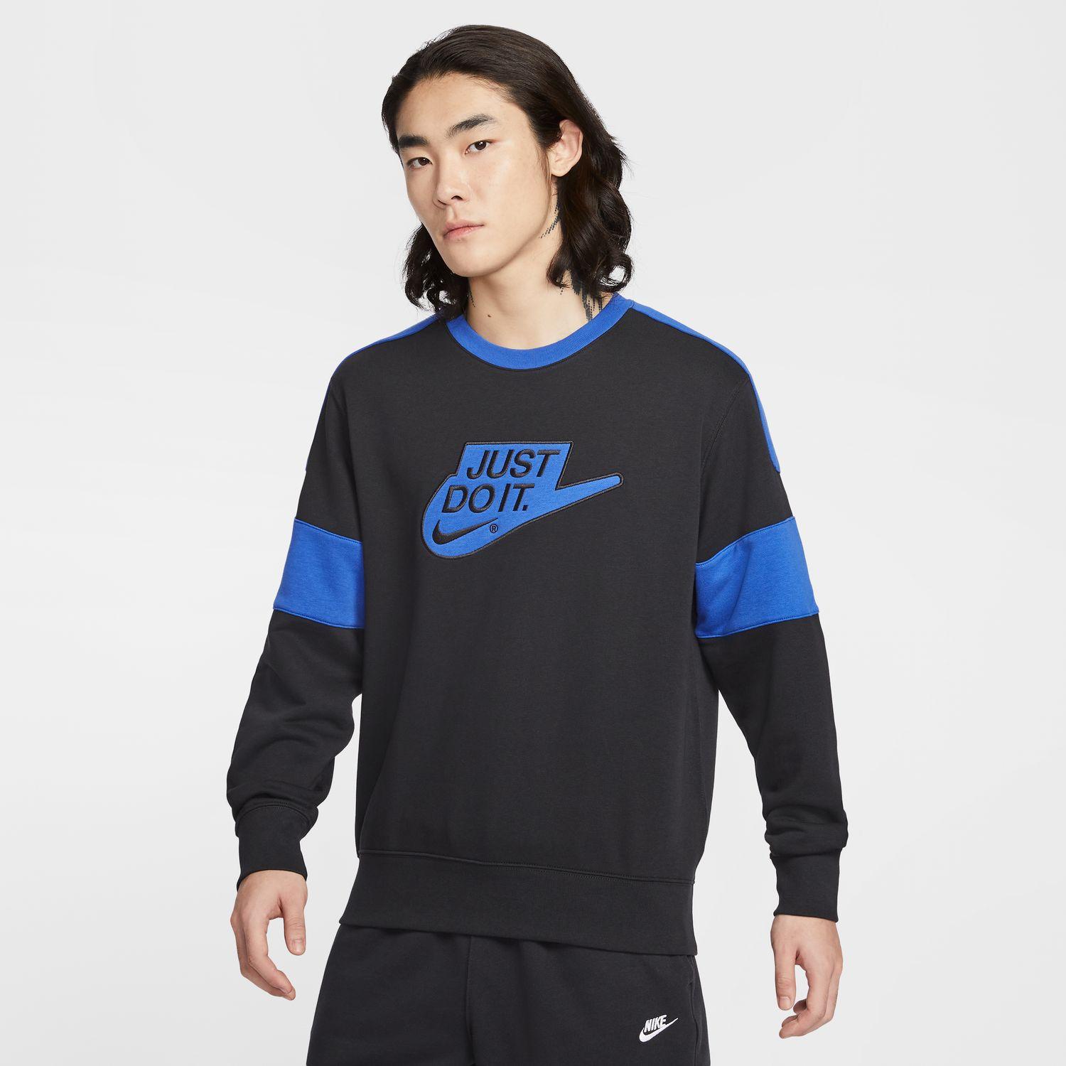 NIKE】 ナイキ M CLUB FT CREW JDI スウェット クルー IF0720 010BLACK