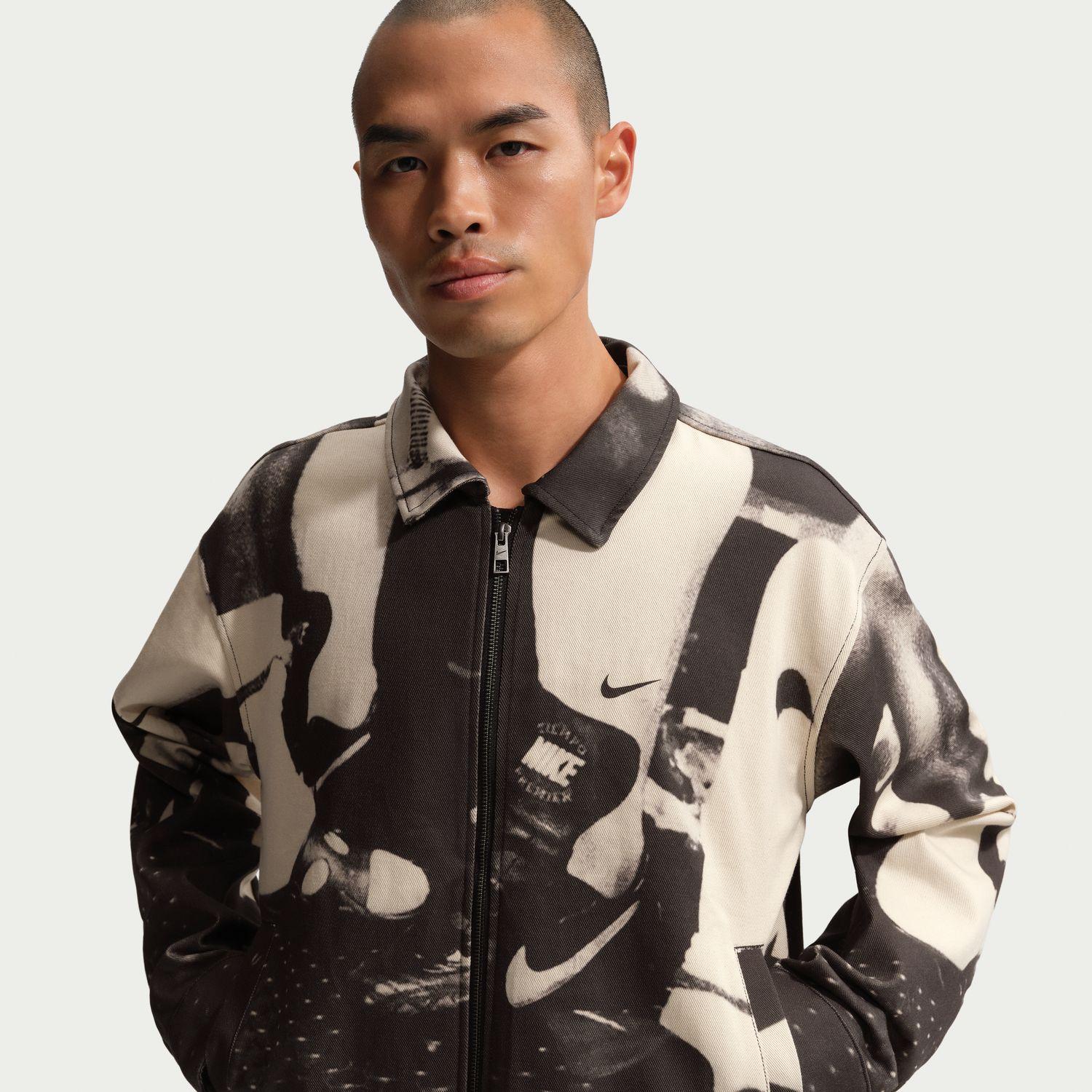 NIKE　ジャケット　ジャンパー　XL NIKE ナイキ 黒 長袖 ジャンパー・ブルゾン XL(LL) - メルカリ