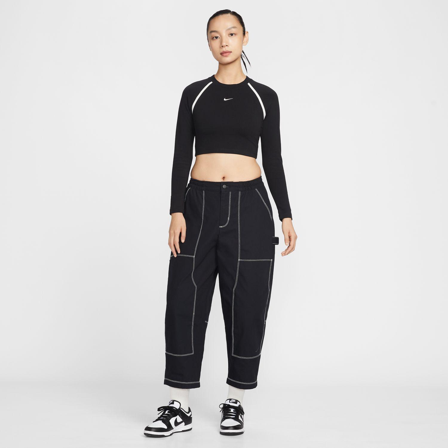NIKE NIKE Sports Wear Tight L/S Cropped Top｜OSHMAN'S ONLINE 公式通販