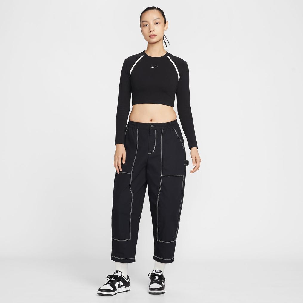  NIKE NIKE Sports Wear Tight L/S Cropped Top画像6