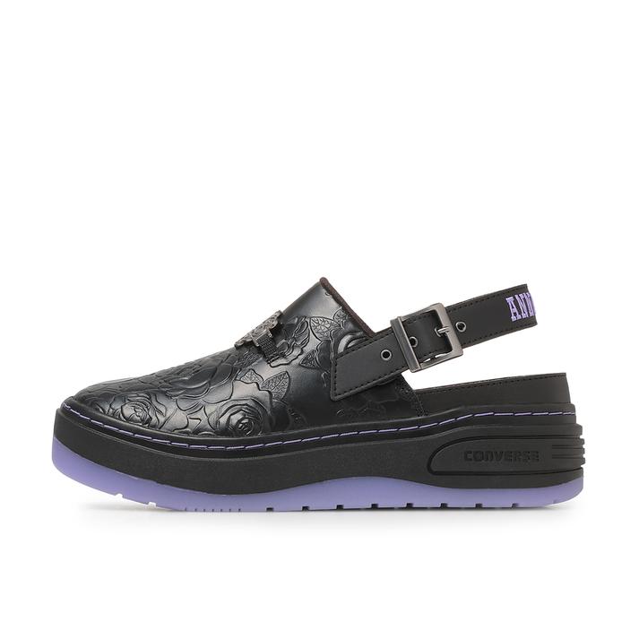CONVERSE �E�G�|�� PLTS CLG OX / �A�i �X�C BLACK/PURPLE