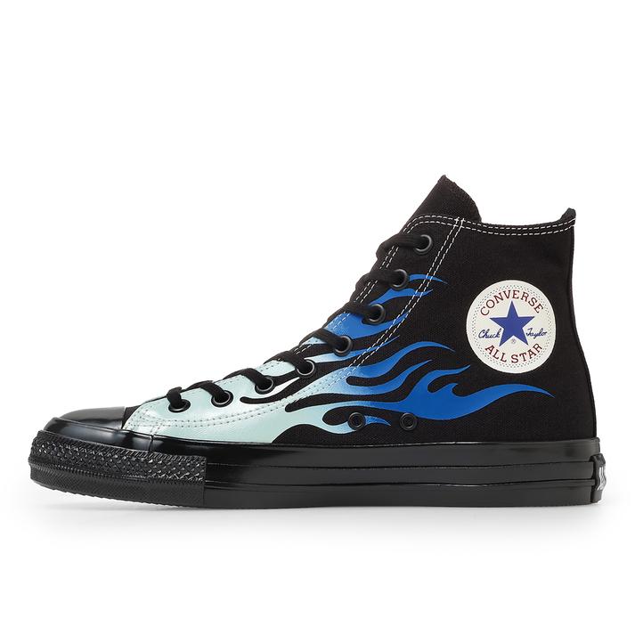 CONVERSE �I�[���X�^�[ �G�C�W�h IGNT HI BLK/BLUE FLAME