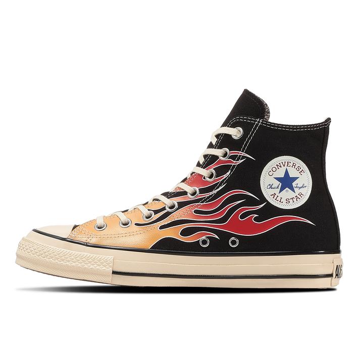 CONVERSE �I�[���X�^�[ �G�C�W�h IGNT HI *BLK/WHITE/RED
