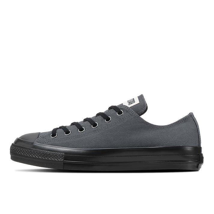 CONVERSE �I�[���X�^�[ �G�C�W�h �u���b�N�{�g�� OX *DARK CHRCL/BLK