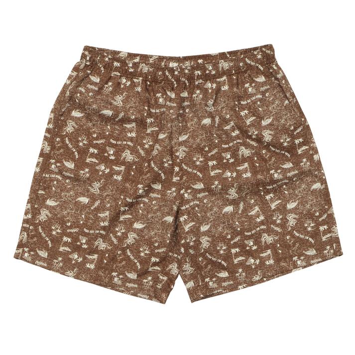 VANS �V���[�g�p���c BROWN