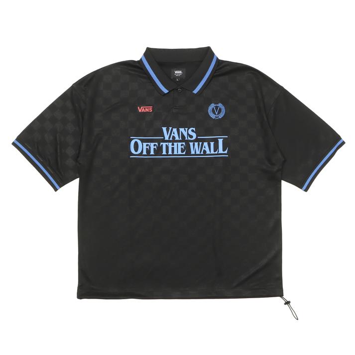 VANS �V���[�g�X���[�u BLACK