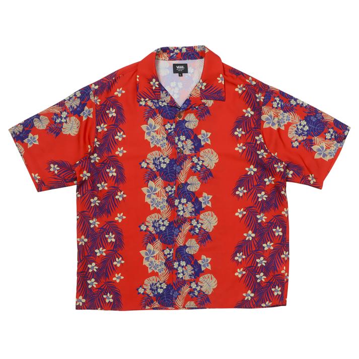 VANS �V���[�g�X���[�u RED