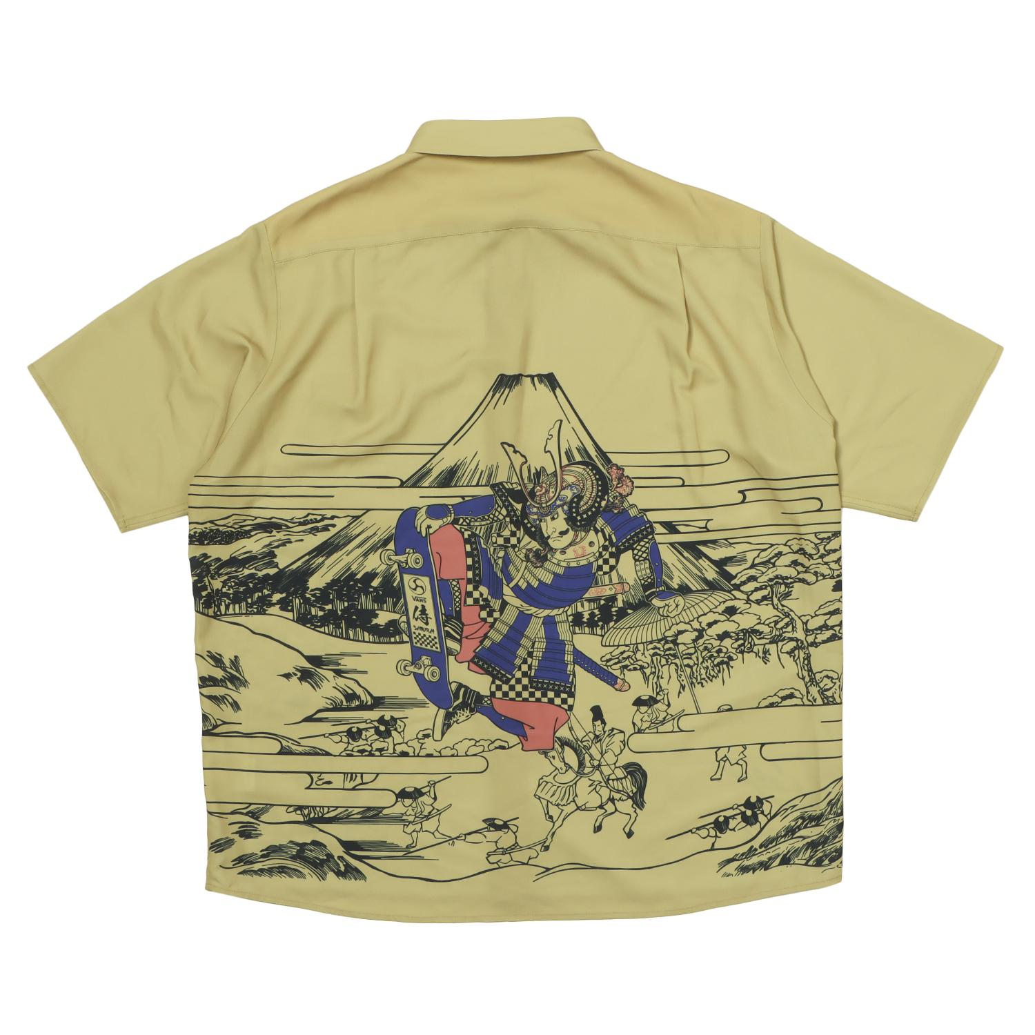VANS】 ヴァンズ M Samurai SK8er Aloha Shirts ショートスリーブ