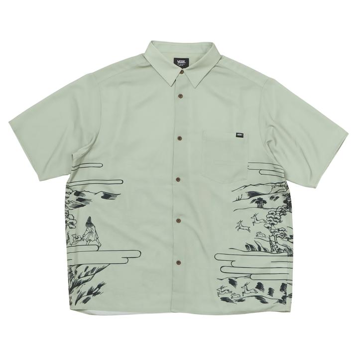 VANS �V���[�g�X���[�u SAGE