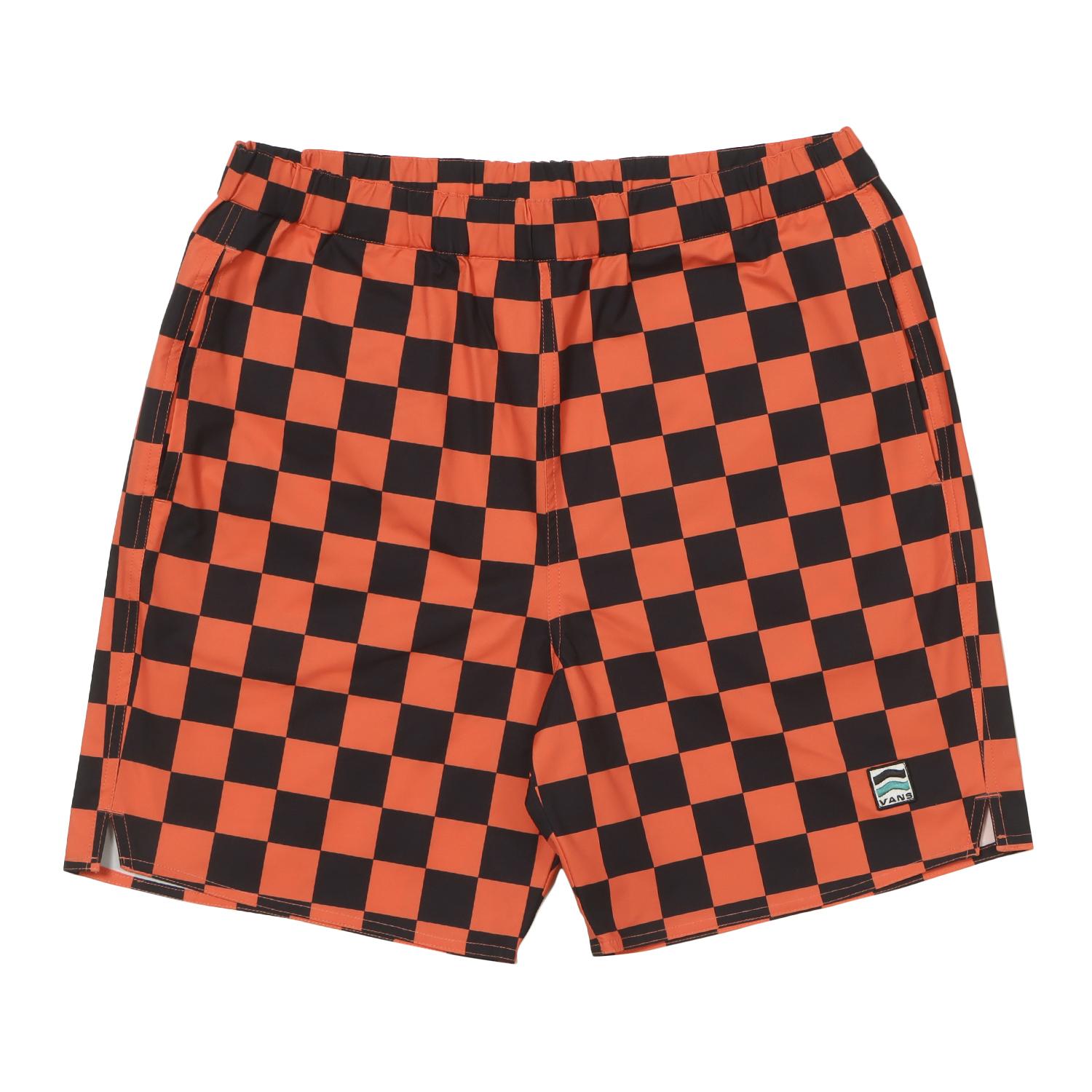 Vans M Checker Board Hybrid Shorts 126R1152900 Blk Org — photo 1 of 6